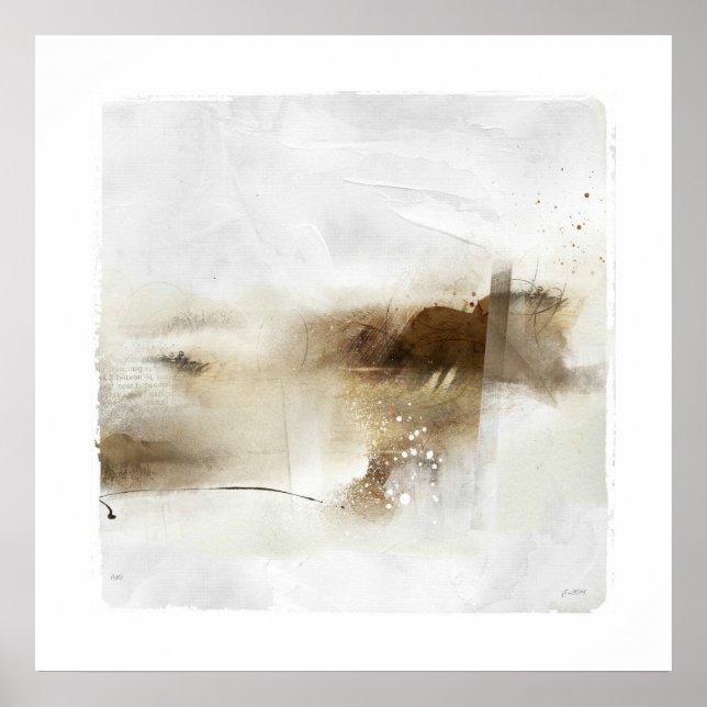 Affiches travaux sur papier sans titre (Devant)
