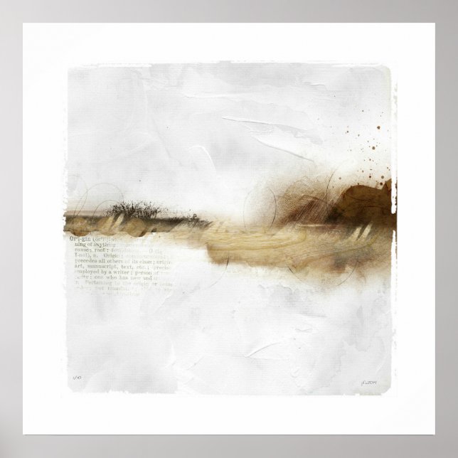Affiches travaux sur papier sans titre (Devant)
