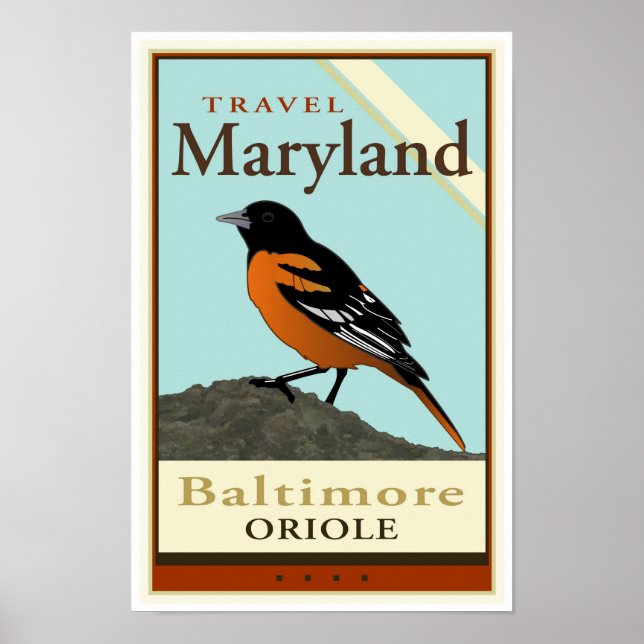 Affiches Travel Maryland (Devant)