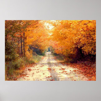 Affiches Traveled The Road Less