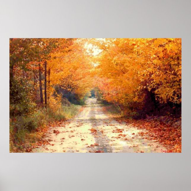 Affiches Traveled The Road Less (Devant)