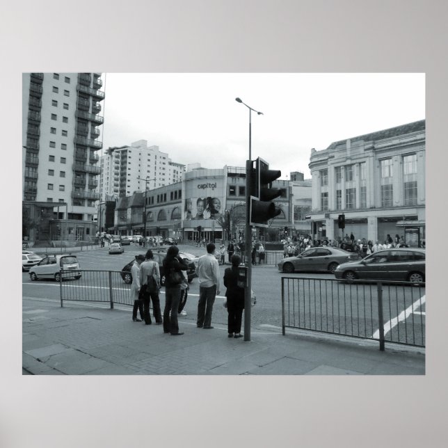 Affiches Traverser la route (Devant)