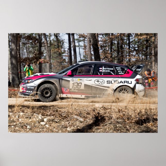 Affiches Travis Pastrana dans le bois de 40 acres (Devant)