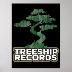 Affiches Treeship enregistre l'affiche