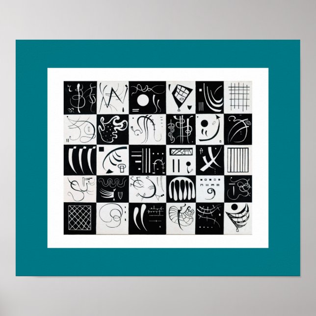 Affiches Trente par Wassily Kandinsky (Devant)