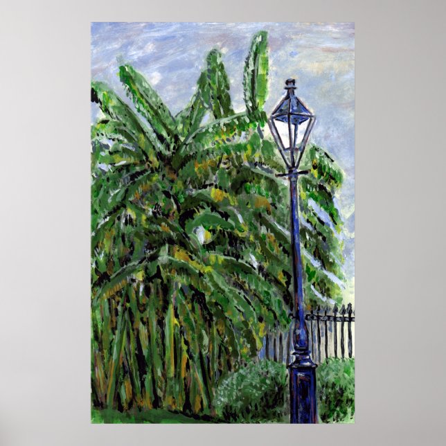 Affiches Tress banane à Jackson Carré (Devant)