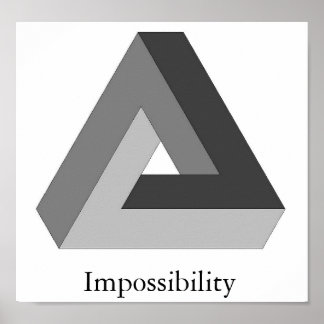 Affiches Triangle impossible