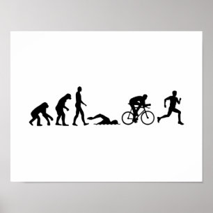 Affiches Triathlon d'évolution