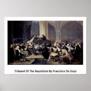 Affiches Tribunal De L'Inquisition De Francisco De Goya