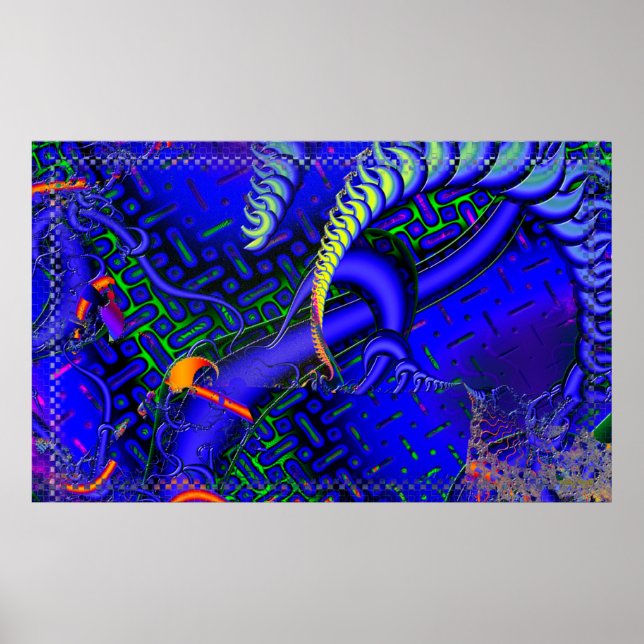 Affiches Tricky Bugger 3D Fractal (Devant)