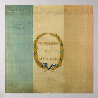 Affiches Tricolore with the motto 'Live Free or Die'