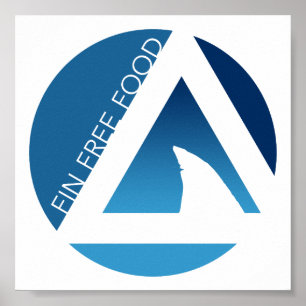 Affiches tricornes alimentaires sans fin