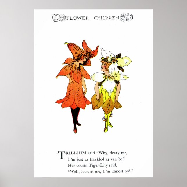 Affiches Trillium et Tiger-Lily (Devant)