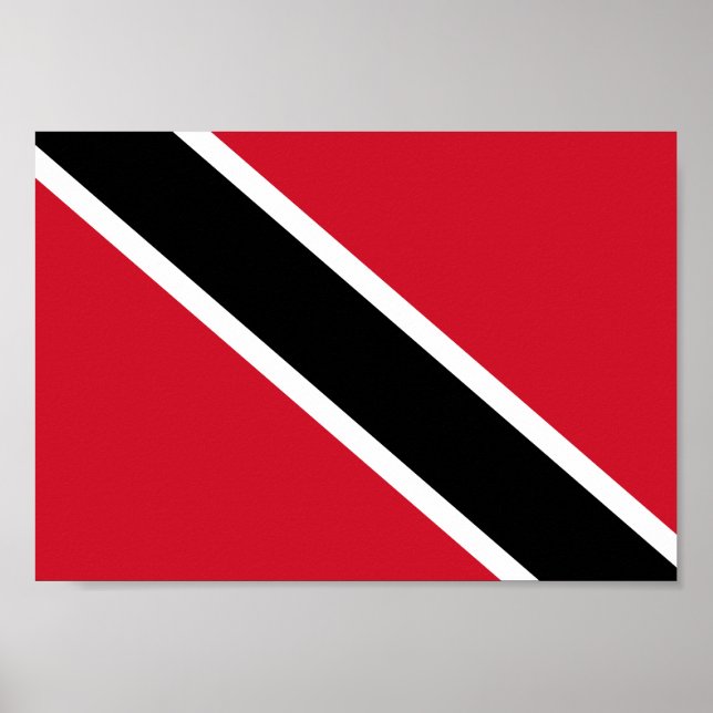 Affiches Trinidad and Tobago Flag (Devant)