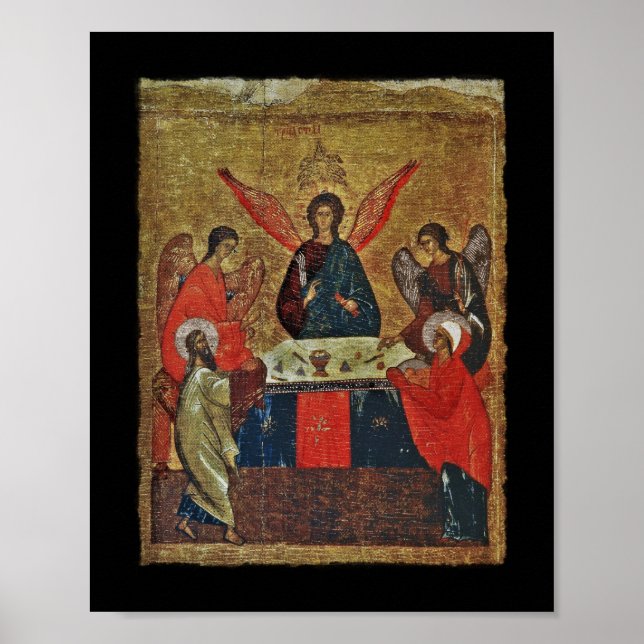 Affiches Trinité avec les saints (Devant)