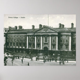 Affiches Trinity College, Dublin Vintage