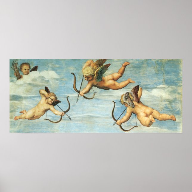 Affiches Triomphe de Galatea Angels détail par Raphael Sanz (Devant)