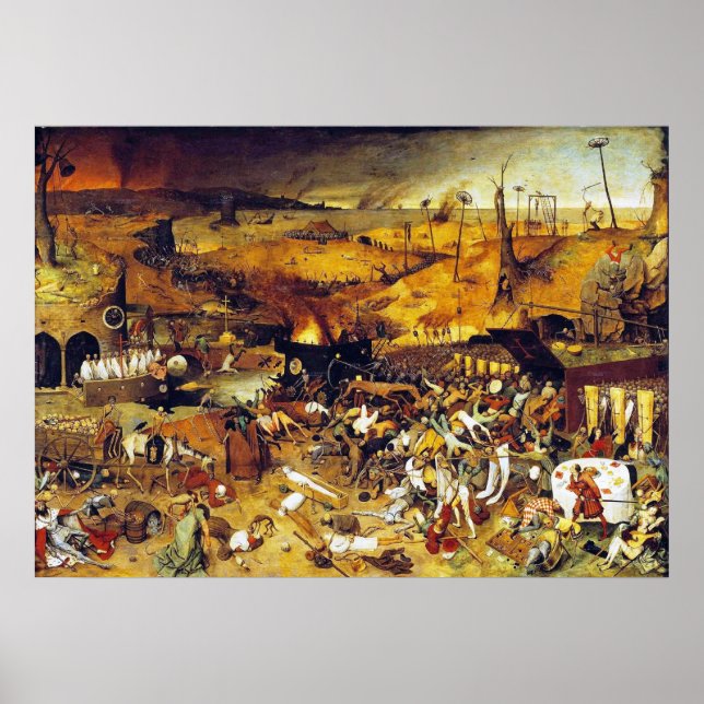 Affiches Triomphe de la mort (par Pieter Bruegel) (Devant)