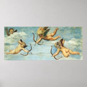 Affiches Triomphe des Angels de Galatea par Raphael Sanzio