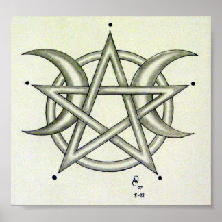 Affiches Triple lune