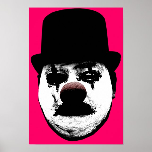 Affiches Triste clown (Devant)