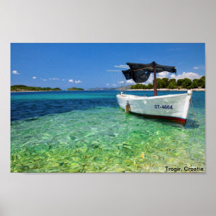 Affiches Trogir, Croatie