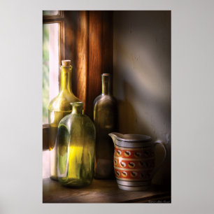 Affiches Trois bouteilles de vin