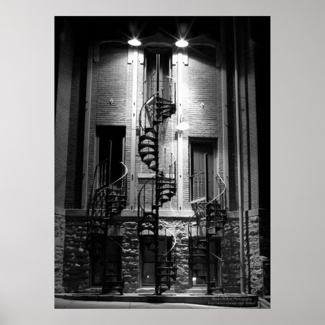 Affiches Trois Escaliers (Devant)