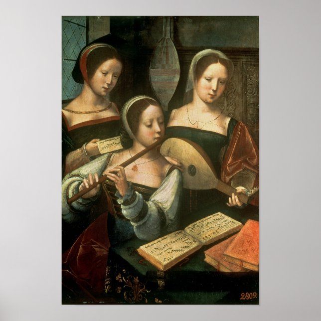 Affiches Trois musiciens (Devant)