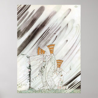 Affiches Trois princes à Blue Mountain par Kay Nielsen