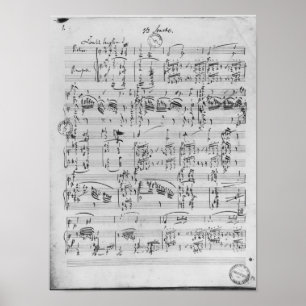 Affiches Troisième Sonate pour piano et violon