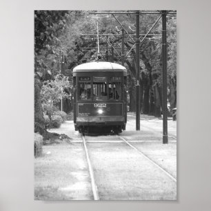 Affiches Trolley Cable Car Garden District New Orleans, LA