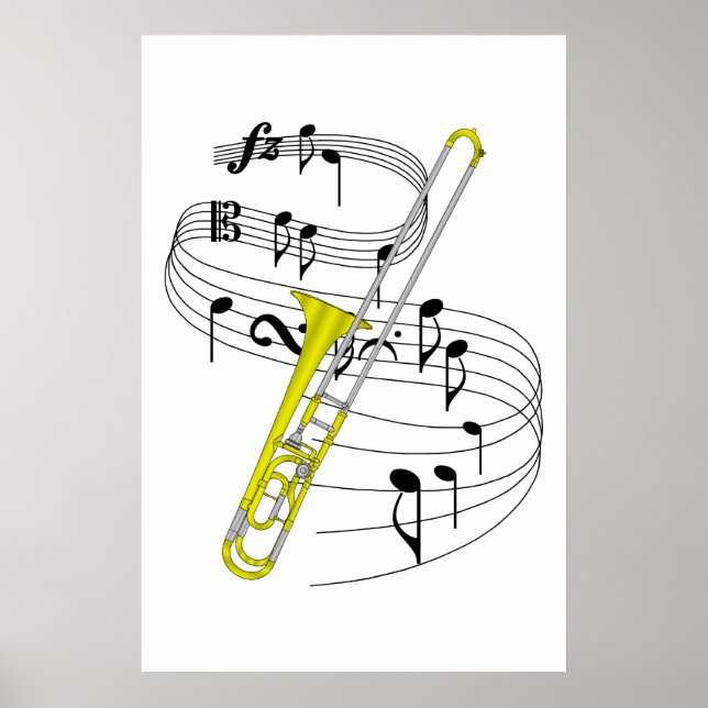 Affiches Trombone (Devant)