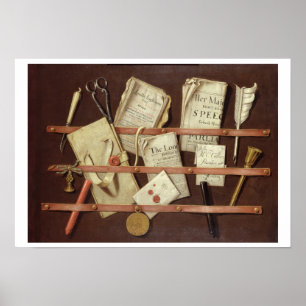 Affiches Trompe - l ' composition en oeil