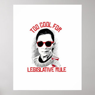 Affiches Trop Cool pour le pouvoir législatif