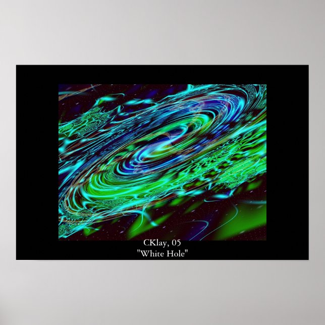 Affiches Trou blanc (Devant)