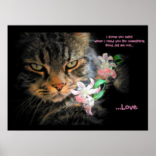 Affiches Tu existes pour love haiku