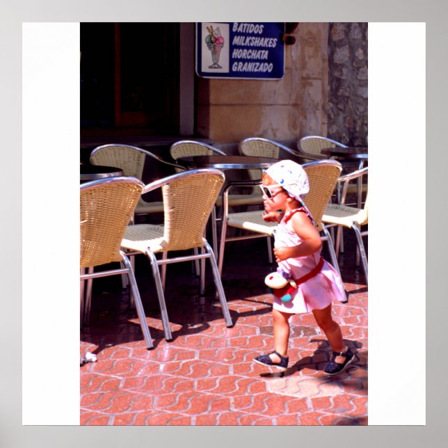 Affiches Tu vas fille, Barcelone, Espagne (Devant)