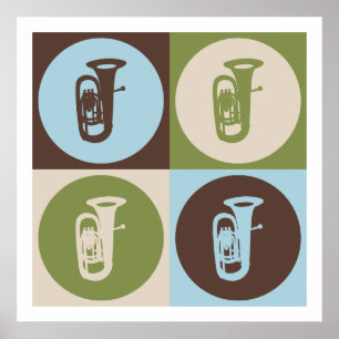 Affiches Tuba d'art de bruit