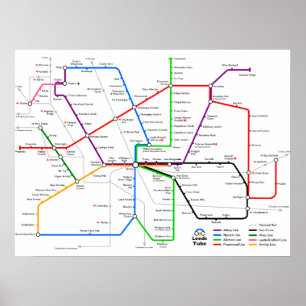 Affiches Tube de Leeds