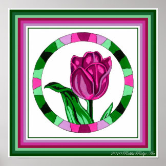 Affiches Tulip Print