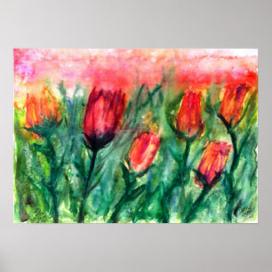 Affiches tulipes