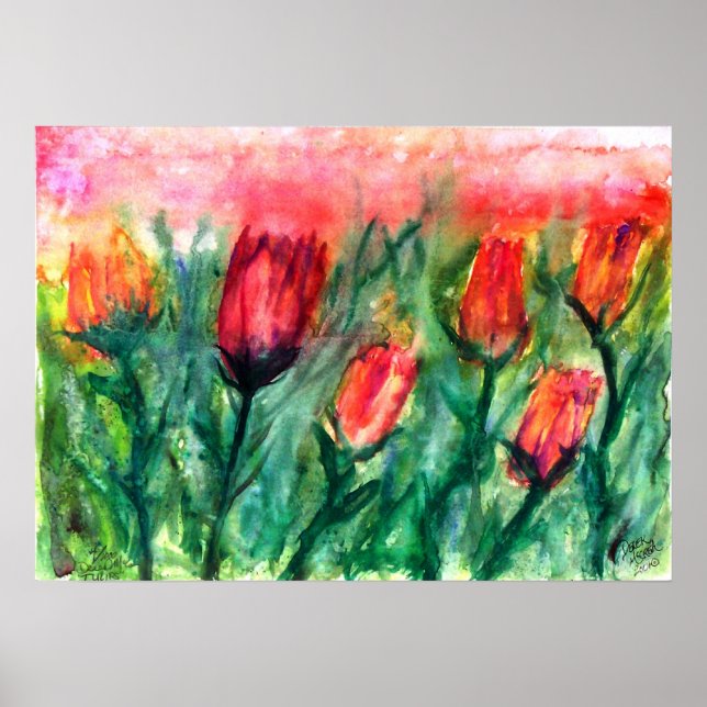 Affiches tulipes (Devant)
