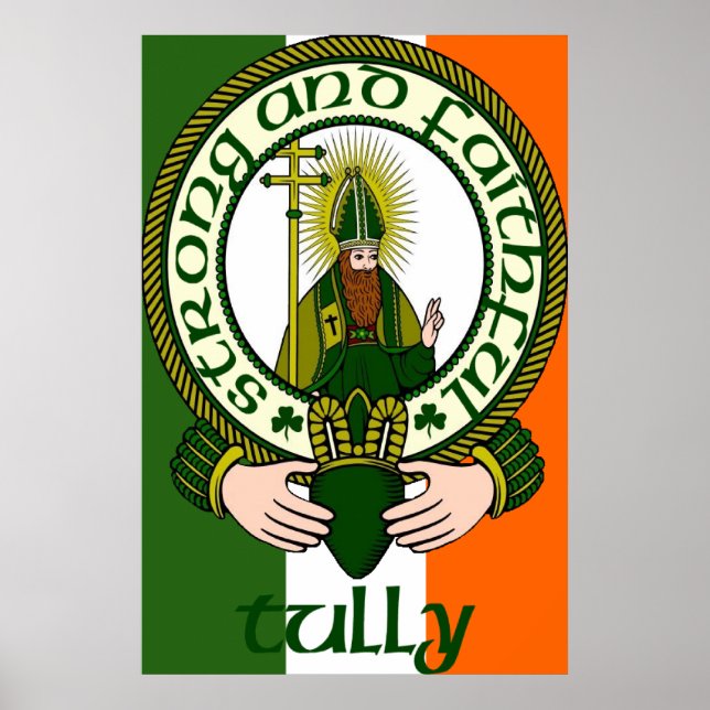 Affiches Tully Clan Motto Print (Devant)