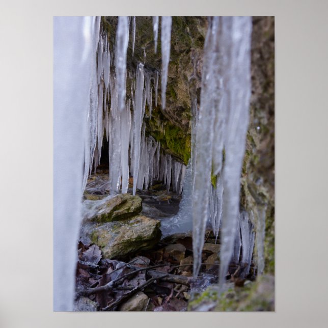 Affiches Tunnel De La Grotte De Glace (Devant)
