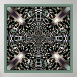 Affiches Tunnel du train à puce