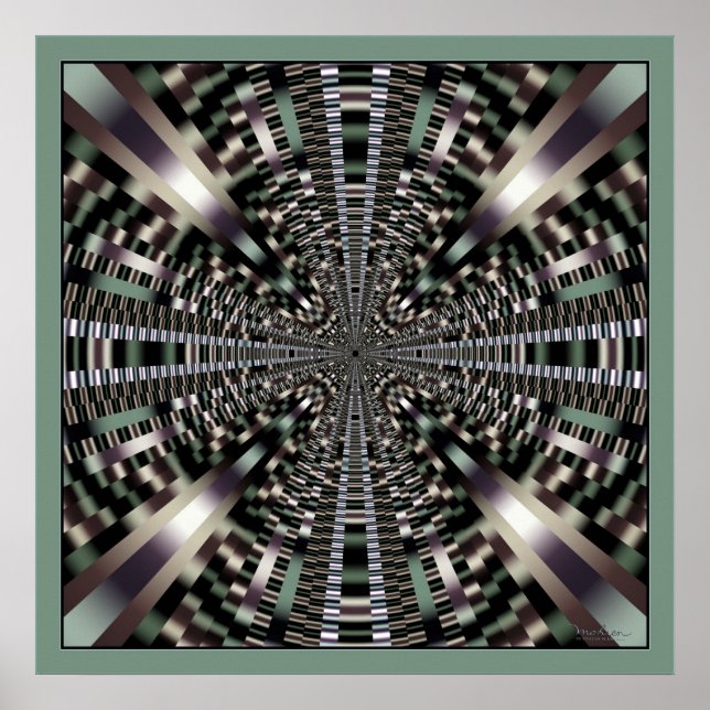 Affiches Tunnel du train à puce (Devant)