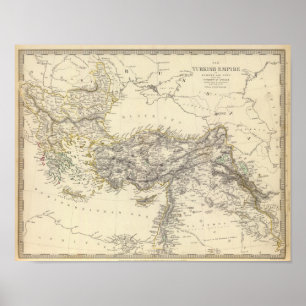 Affiches Turkish Empire, Greece