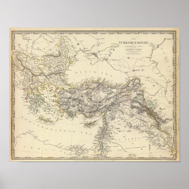 Affiches Turkish Empire, Greece (Devant)