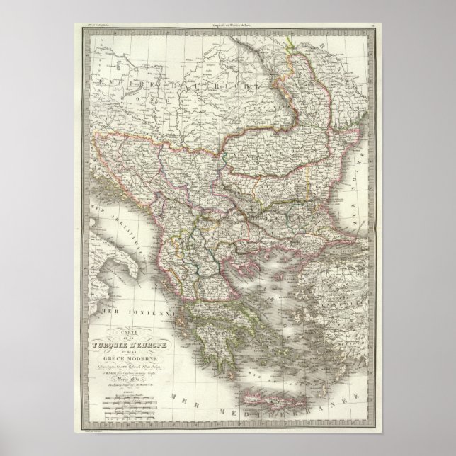 Affiches Turquie d'Europe, Grèce - Turquie et Grèce (Devant)